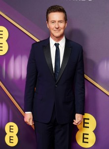 Edward Norton attending the 78th British Academy Film Awards, at the Royal Festival Hall, Southbank Centre, London. Picture date: Sunday February 16, 2025. (Photo by Ian West/PA Images via Getty Images)