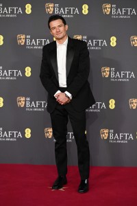 LONDON, ENGLAND - FEBRUARY 16: Orlando Bloom attends the 2025 EE BAFTA Film Awards at The Royal Festival Hall on February 16, 2025 in London, England. (Photo by Kate Green/Getty Images)