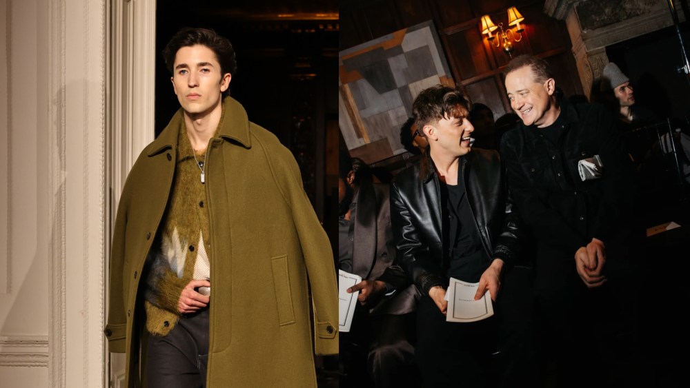 Holden Fraser, Tom Francis, and Brendan Fraser.
