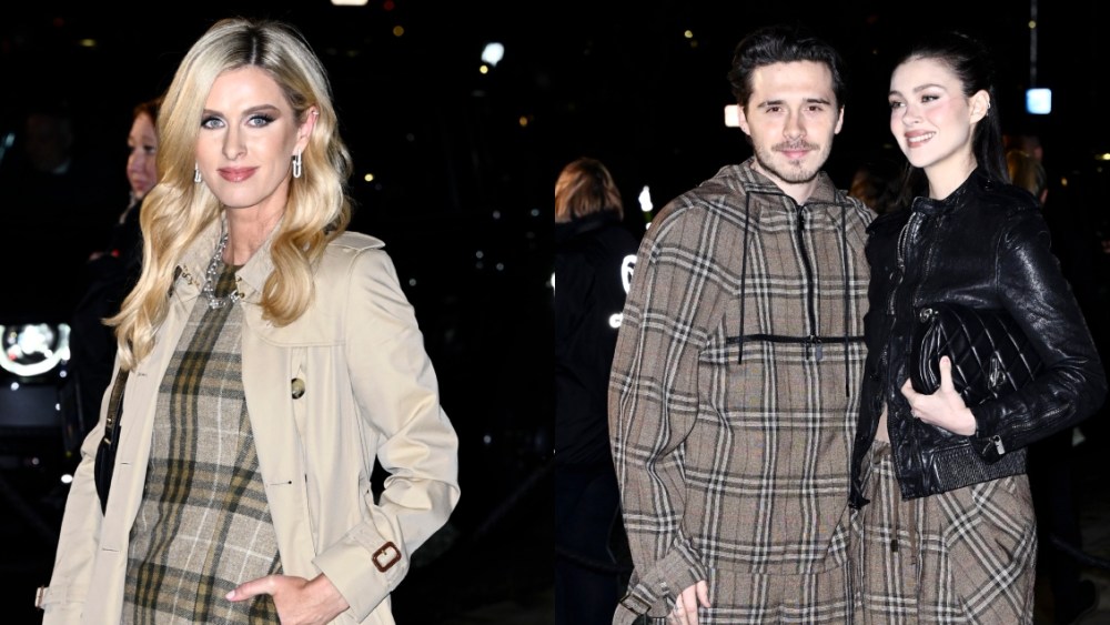 Nicky Hilton, Burberry, Brooklyn Beckham, Nicola Peltz, London Fashion Week