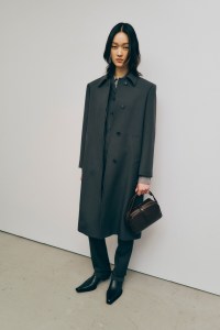 Backstage at the Calvin Klein spring 2025 ready-to-wear show at New York Fashion Week.
