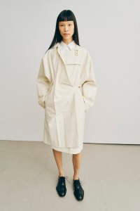 Backstage at the Calvin Klein spring 2025 ready-to-wear show at New York Fashion Week.