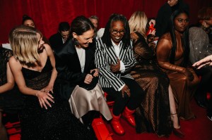 Katie Holmes and Whoopi Goldberg