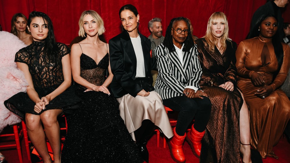 Paige DeSorbo, Julianne Hough, Katie Holmes, Whoopi Goldberg, Natasha Bedingfield and Danielle Brooks