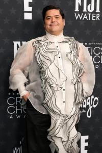 Harvey Guillen at the 30th Annual Critics Choice Awards held at The Barker Hangar on February 7, 2025 in Santa Monica, California.