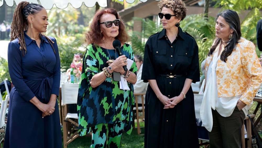 Ava DuVernay, Diane von Furstenberg, Donna Langley, Chairman, NBCUniversal Studios & Entertainment and Sharmeen Obaid-Chinoy