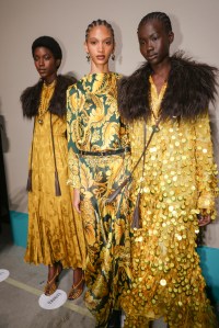Backstage at Etro Fall 2025 Ready-to-Wear Collection at Milan Fashion week