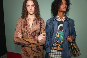Backstage at Etro Fall 2025 Ready-to-Wear Collection at Milan Fashion week