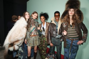 Backstage at Etro Fall 2025 Ready-to-Wear Collection at Milan Fashion week