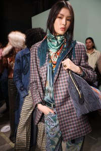 Backstage at Etro Fall 2025 Ready-to-Wear Collection at Milan Fashion week
