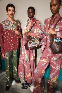 Backstage at Etro Fall 2025 Ready-to-Wear Collection at Milan Fashion week