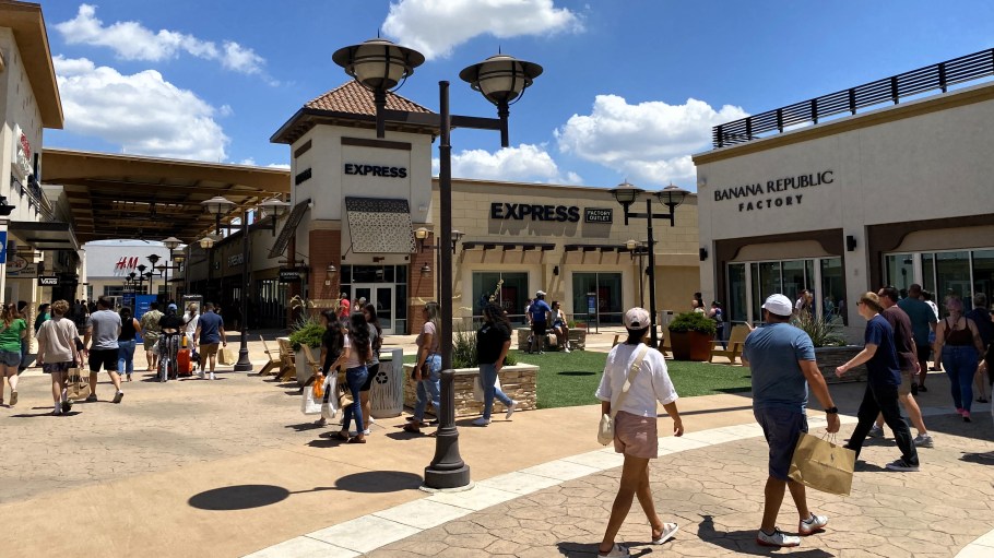 Tanger Outlets in Fort Worth, Tex.