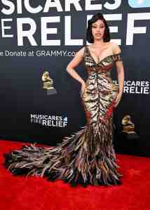 Cardi B in Roberto Cavalli