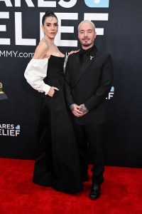Valentina Ferrer and J Balvin in Dior Men
