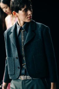 Backstage at Gucci Fall 2025 Ready-to-Wear Collection at Milan Fashion Week
