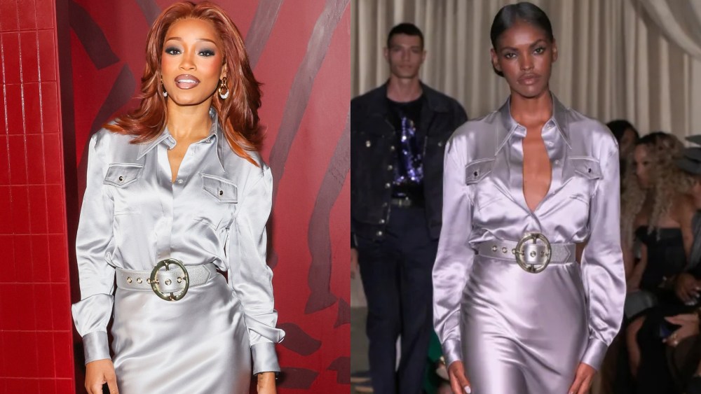 Keke Palmer, Sergio Hudson, Fifteen Percent Pledge Gala, spring 2025 ready-to-wear collection, red carpet