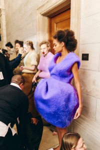 Backstage at Marc Jacobs Spring 2025 Ready-to-Wear Collection