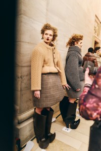 Backstage at Marc Jacobs Spring 2025 Ready-to-Wear Collection