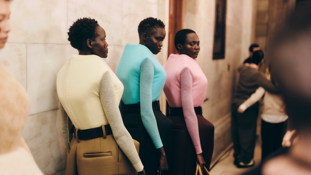 Backstage at Marc Jacobs Spring 2025 Ready-to-Wear Collection