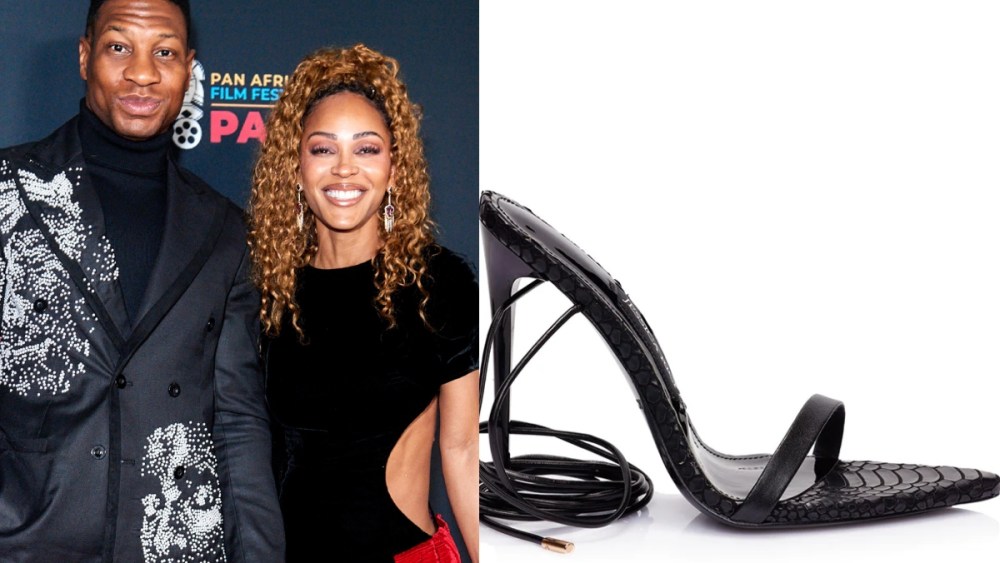Jonathan Majors and Meagan Good attend the opening night screening of "Magazine Dreams" in Culver City, California.