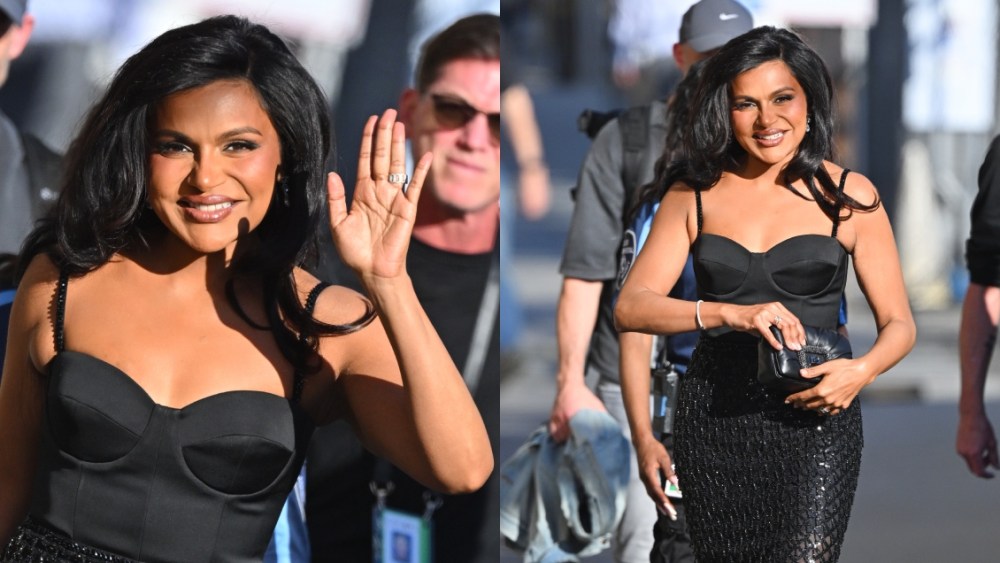 Mindy Kaling, Jimmy Kimmel Live, Los Angeles