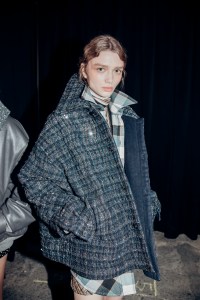 Backstage at Missoni Fall 2025 Ready-to-Wear Collection at Milan Fashion Week