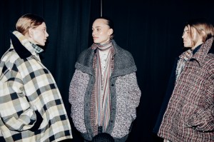 Backstage at Missoni Fall 2025 Ready-to-Wear Collection at Milan Fashion Week
