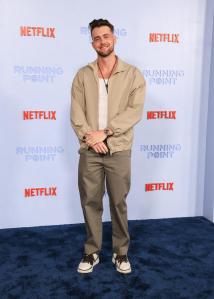 Harry Jowsey at Netflix’s "Running Point" Premiere held at The Egyptian Theatre on February 13, 2025 in Los Angeles, California.