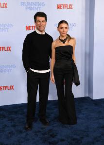 Max Greenfield, Tess Sanchez at Netflix’s "Running Point" Premiere held at The Egyptian Theatre on February 13, 2025 in Los Angeles, California.