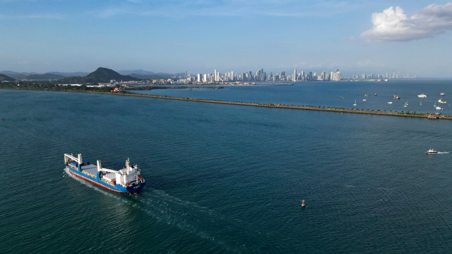 As pressure from President Trump mounts over alleged Chinese influence over the waterway, the government may cancel its contract with Hutchison Ports PPC.