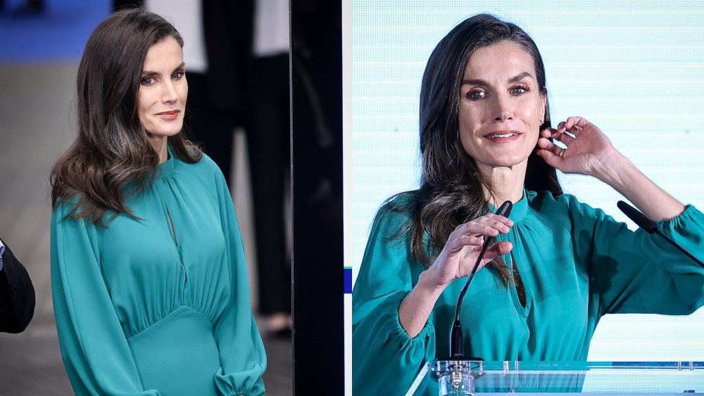 Queen Letizia, World Cancer Day, Dándara dress