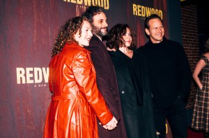 Krissy Shields, Arian Moayed, Dagmara Dominczyk and Patrick Wilson