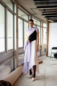Backstage at Roksanda Fall 2025 Ready-to-Wear Collection at London Fashion Week