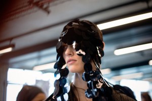 Backstage at Roksanda Fall 2025 Ready-to-Wear Collection at London Fashion Week