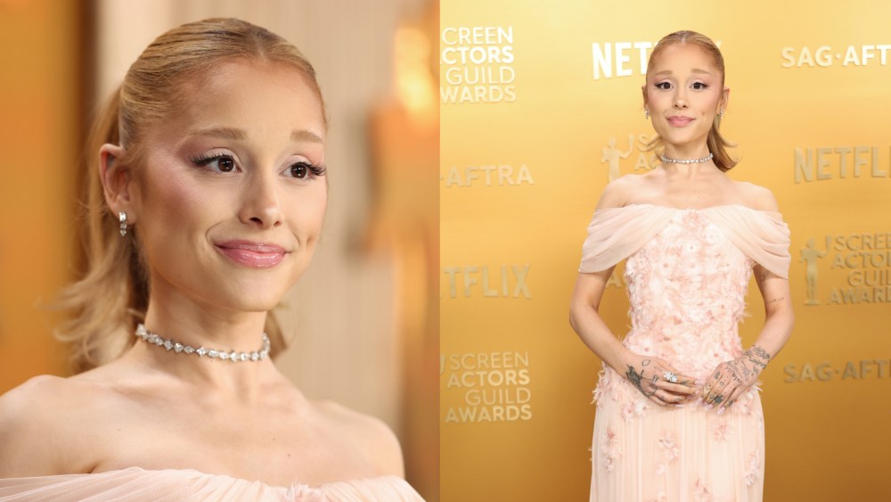 Ariana Grande at the 31st Screen Actors Guild Awards held on Feb. 23, 2025, in Los Angeles.