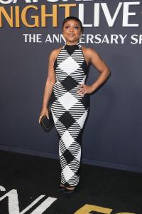 Quinta Brunson at SNL50: The Anniversary Special at 30 Rockefeller Plaza on February 16, 2025 in New York, New York.