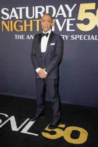 Al Sharpton at SNL50: The Anniversary Special at 30 Rockefeller Plaza on February 16, 2025 in New York, New York.