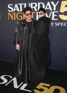 Brittany Howard, Anna-Maria Babcock at SNL50: The Anniversary Special at 30 Rockefeller Plaza on February 16, 2025 in New York, New York.
