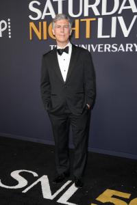 Chris Parnell at SNL50: The Anniversary Special at 30 Rockefeller Plaza on February 16, 2025 in New York, New York.