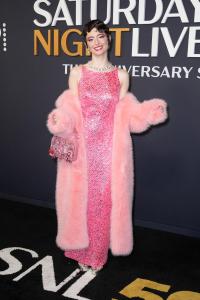 Sarah Sherman at SNL50: The Anniversary Special at 30 Rockefeller Plaza on February 16, 2025 in New York, New York.