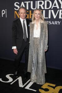 Bo Welch, Catherine O'Hara at SNL50: The Anniversary Special at 30 Rockefeller Plaza on February 16, 2025 in New York, New York.