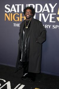 Questlove at SNL50: The Anniversary Special at 30 Rockefeller Plaza on February 16, 2025 in New York, New York.
