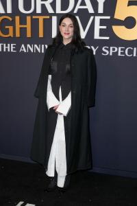 St. Vincent at SNL50: The Anniversary Special at 30 Rockefeller Plaza on February 16, 2025 in New York, New York.