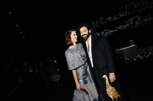 Rebecca Hall and Morgan Spector