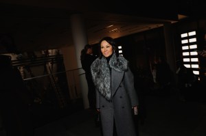 Alina Cho at the Tory Burch Fall 2025 Ready-to-Wear show