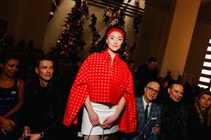 Lola Tung at the Tory Burch Fall 2025 Ready-to-Wear show