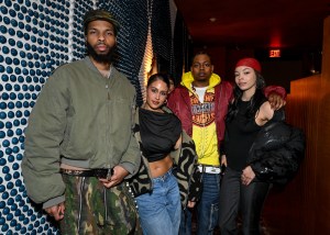 Devon Byrd, Festa Tori, Kyle Clemons, and Brianna Brown