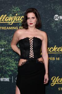Ashley Sutton at the "Yellowjackets" Season 3 Global Premiere held at DGA Theater on February 13, 2025 in Los Angeles, California.