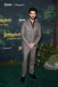 Steven Krueger at the "Yellowjackets" Season 3 Global Premiere held at DGA Theater on February 13, 2025 in Los Angeles, California.