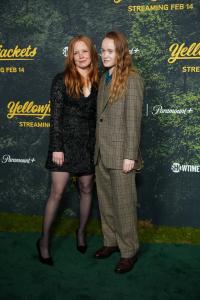 Lauren Ambrose, Liv Hewson at the "Yellowjackets" Season 3 Global Premiere held at DGA Theater on February 13, 2025 in Los Angeles, California.